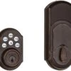 Kwikset SmartCode 910 Z-Wave Plus Deadbolt, Venetian Bronze