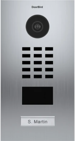 DoorBird D2101V IP Video Door Intercom Stainless Steel