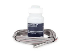 Sensaphone 2.8K Temperature Sensor In Glass Bead Vial With Teflon Cable