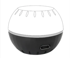 Shelly HT USB Adaptor Black