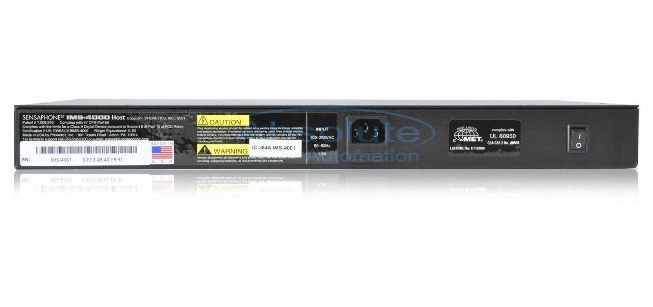Sensaphone IMS4000 Enterprise Monitoring And Alarm Reporting 2 Sensaphone IMS4000 Enterprise Monitoring And Alarm Reporting - Image 2