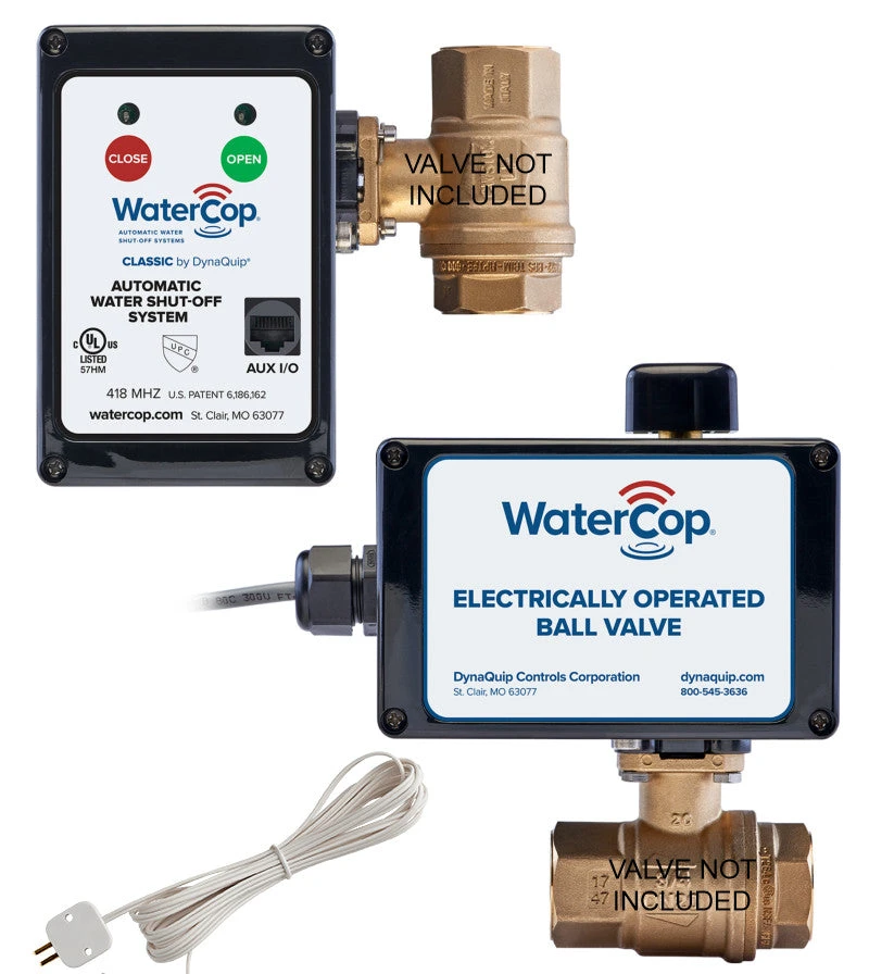 WaterCop Classic With Dual Shut Off Actuators And Single Wired Sensor 1 WaterCop Classic With Dual Shut Off Actuators And Single Wired Sensor
