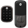 Yale YRD156-ZW2-0BP Key Free Touchscreen Deadbolt With Z-Wave Plus